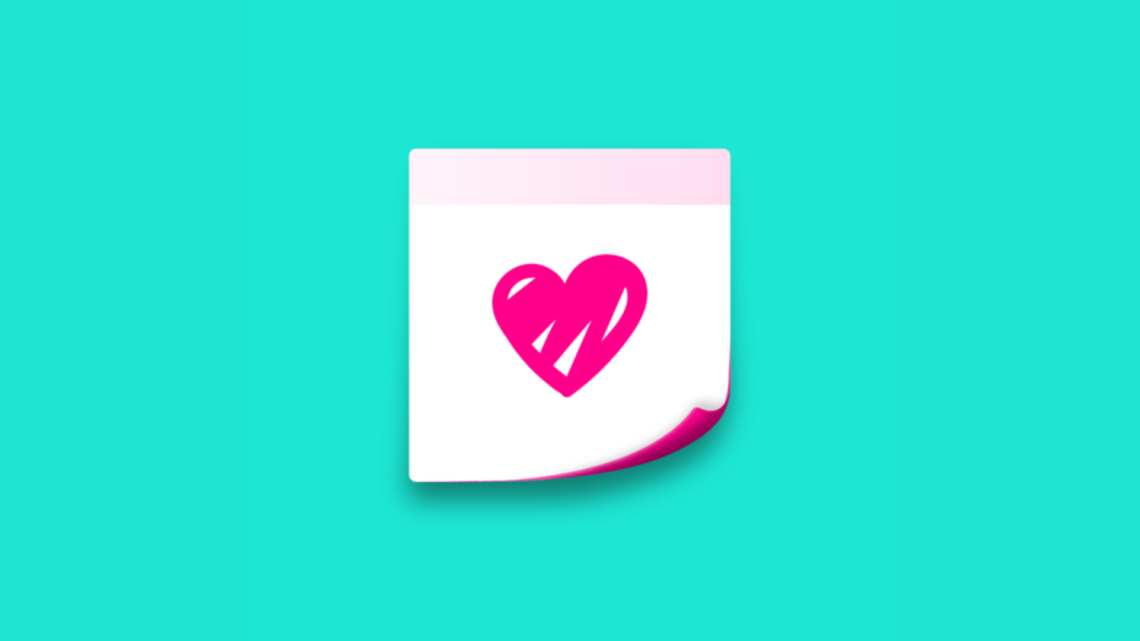 noteit widget – by sendit